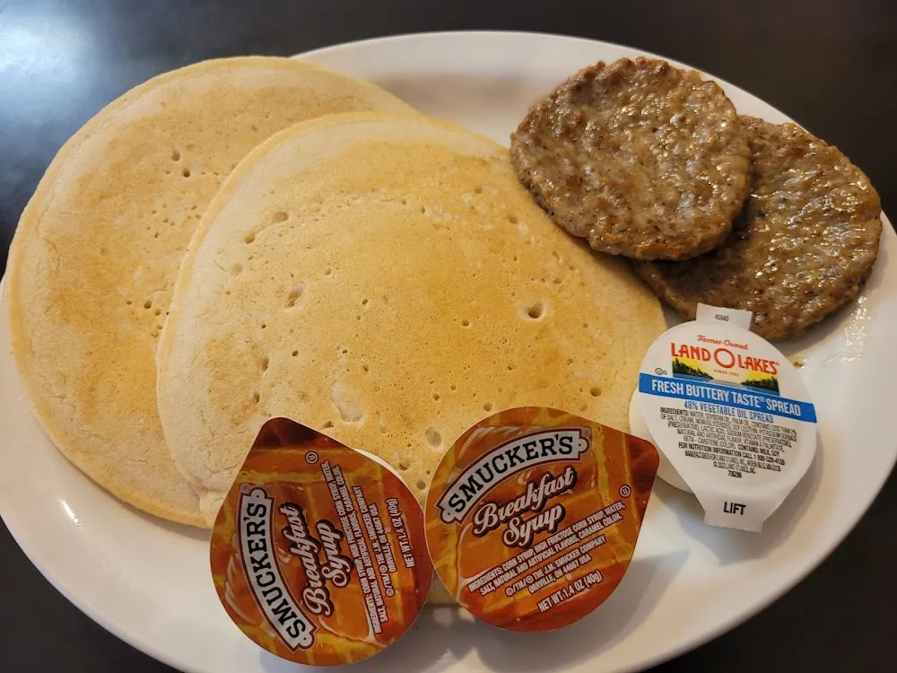 Pancakes and Sausage Patties