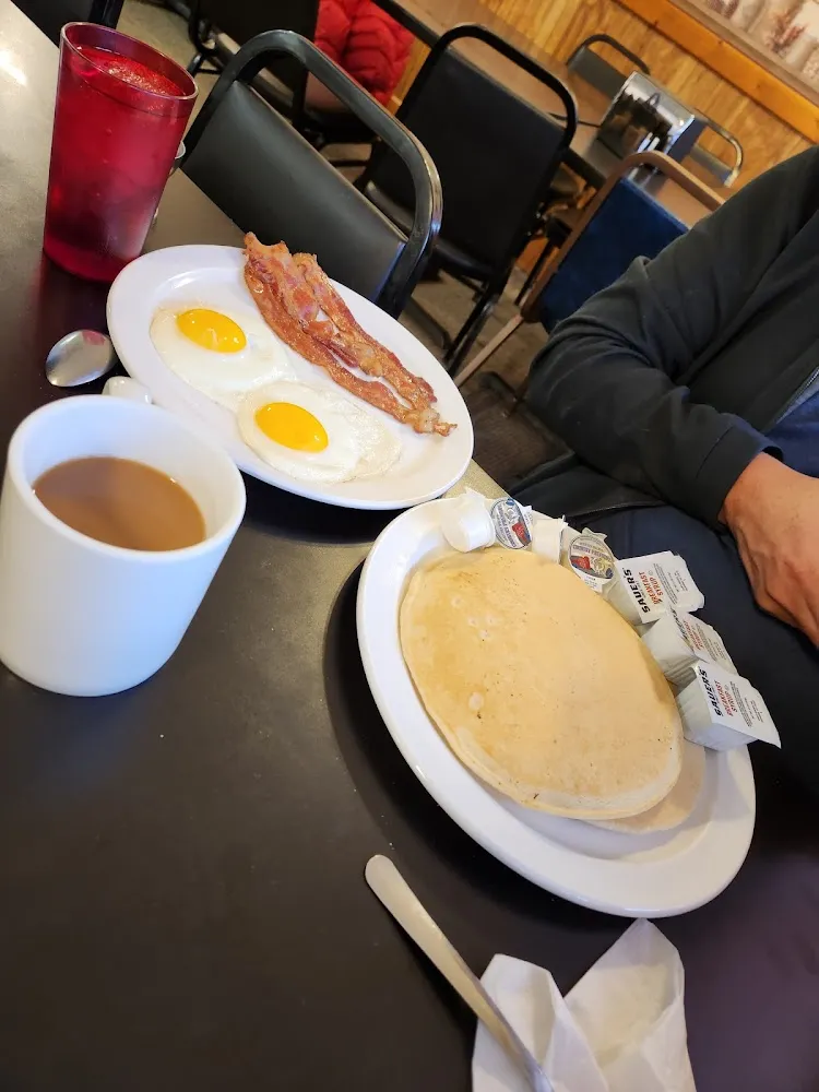 Short Stack with Eggs and Bacon